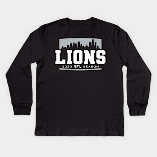 2023 Lions Kids Long Sleeve T-Shirt